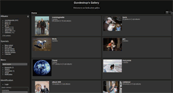 Desktop Screenshot of gallery.gundestrup.dk
