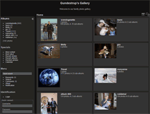 Tablet Screenshot of gallery.gundestrup.dk